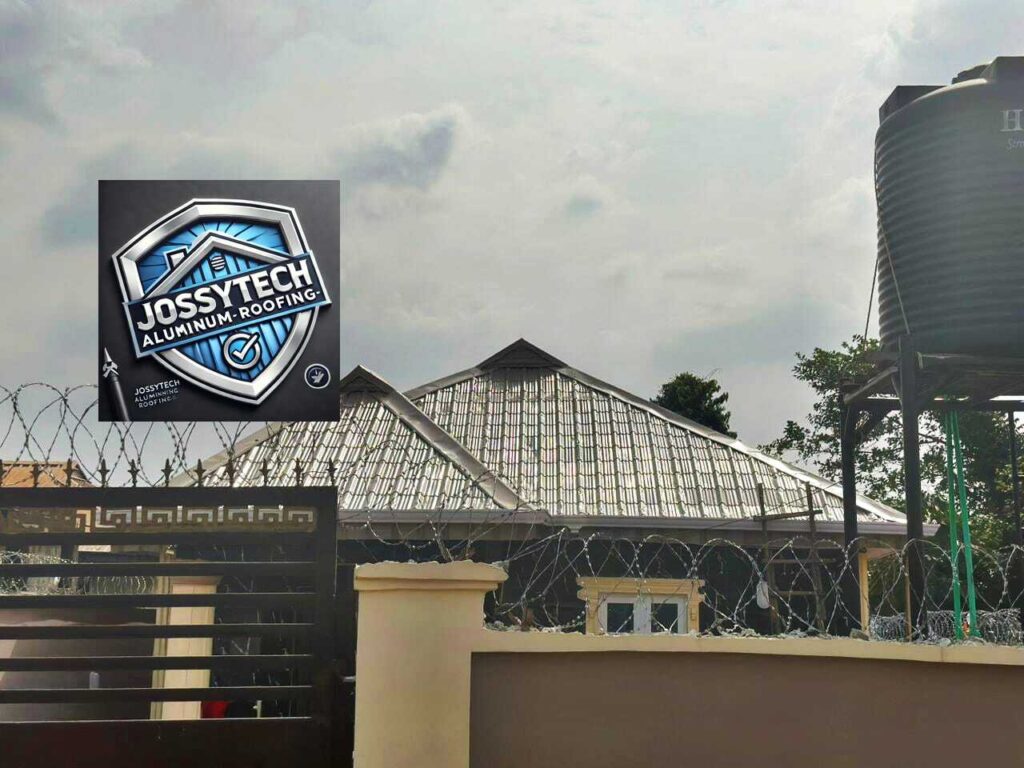 roofing lagos nigeriajossytech aluminium roofing
